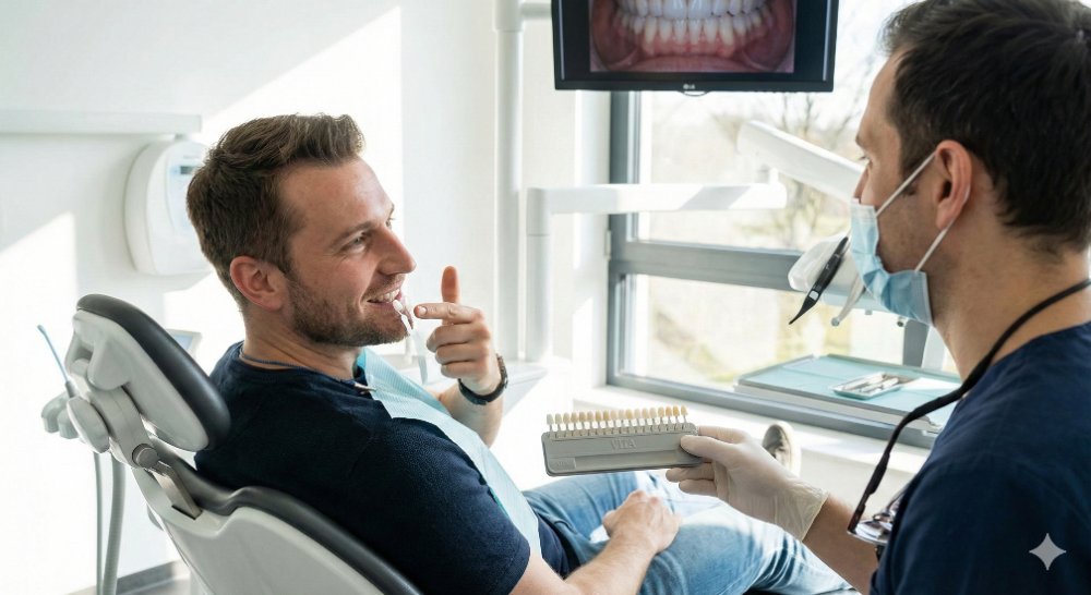 duele ponerse carillas dentales