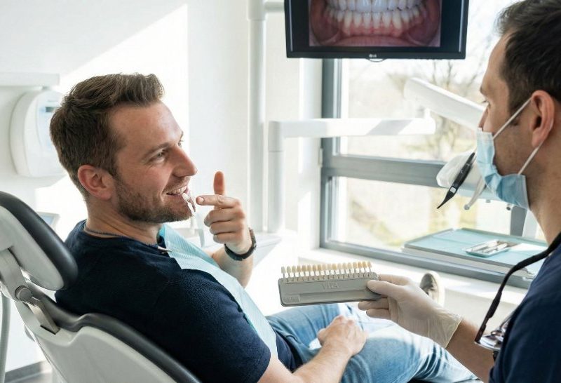 duele ponerse carillas dentales